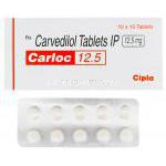  カーロック Carloc、ジェネリックコレグ　Coreg、　カルベジロール12.5mg